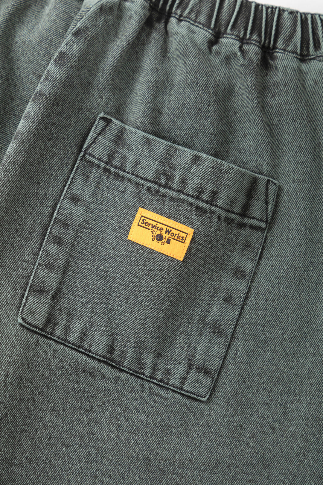 Over-Dyed Easy Chef Pants - Sage