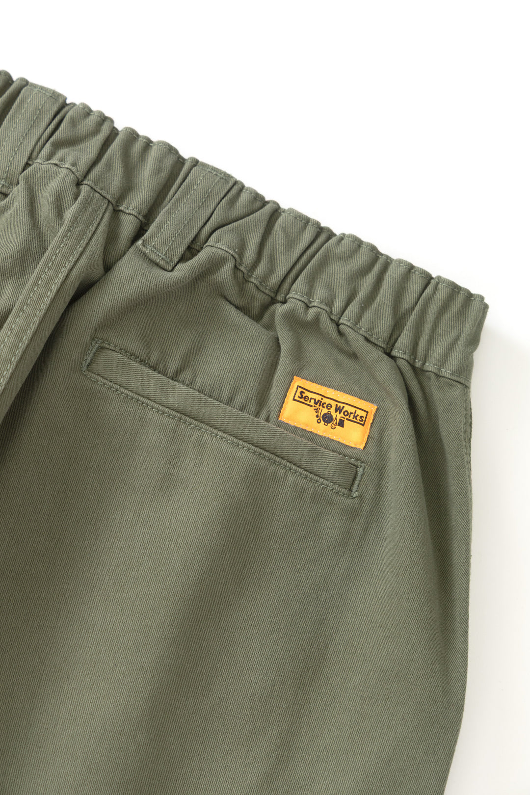 Twill Waiter Pants - Olive