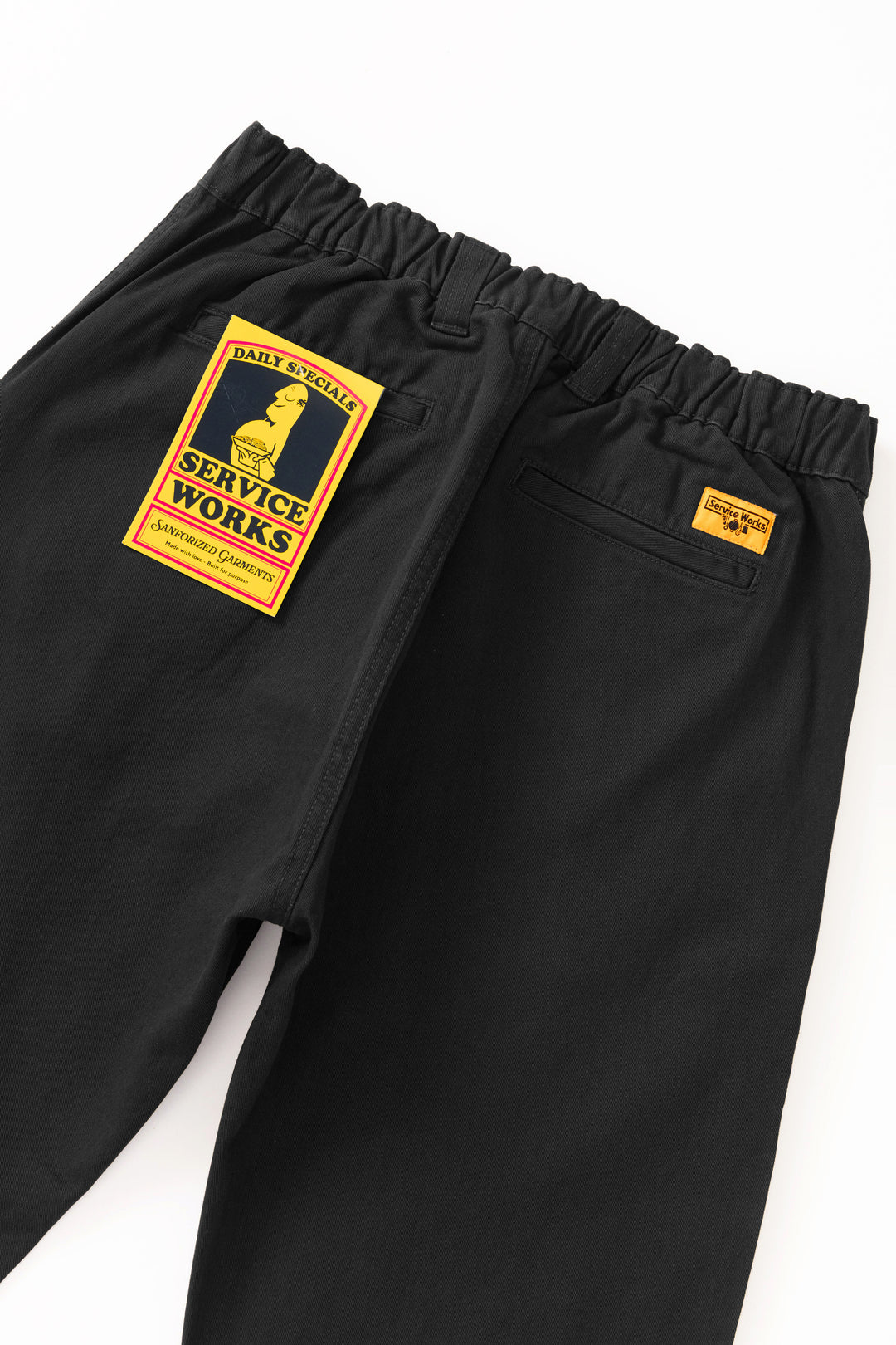 Twill Waiter Pants - Black