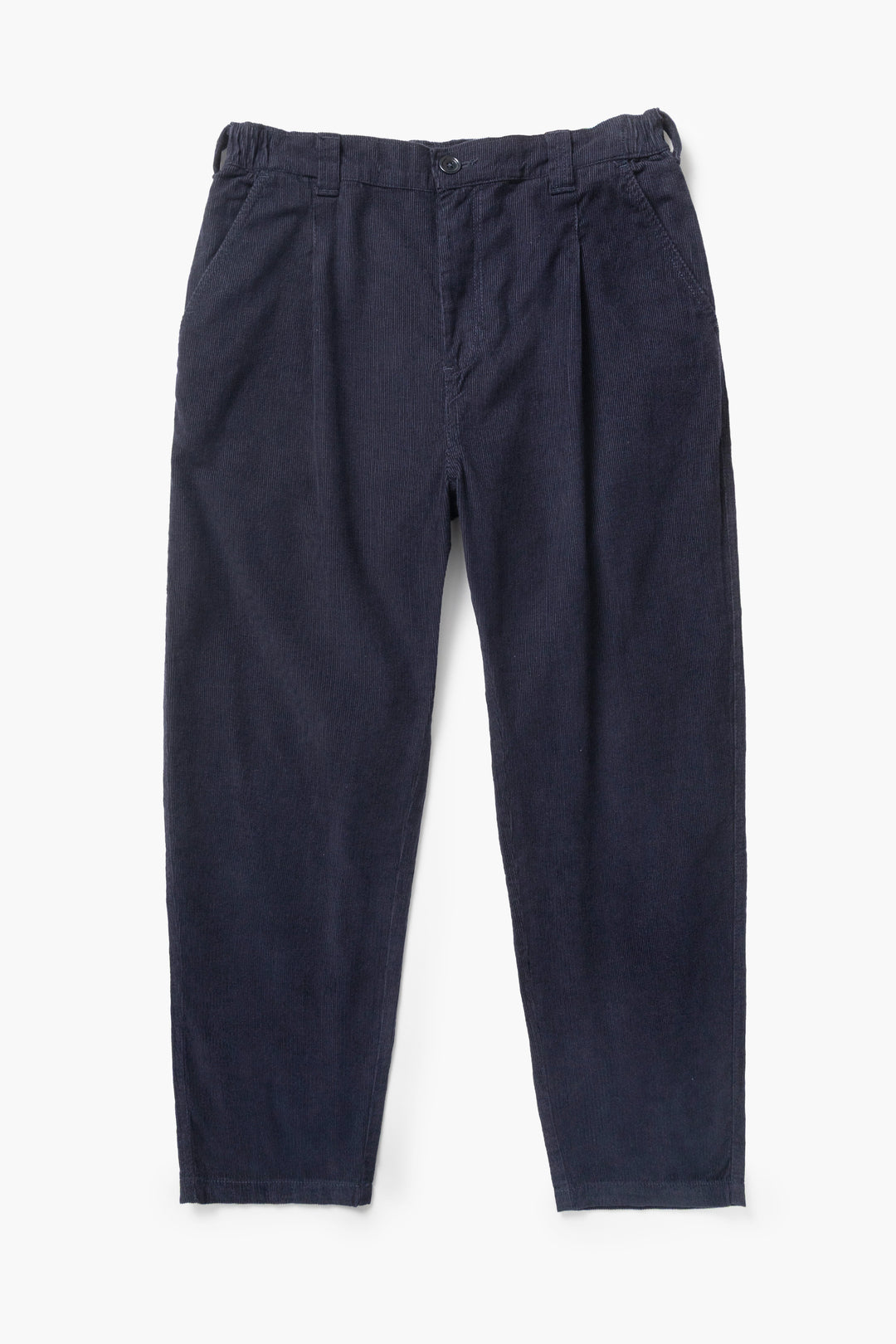 Fine Cord Waiter Pants - Dark Navy