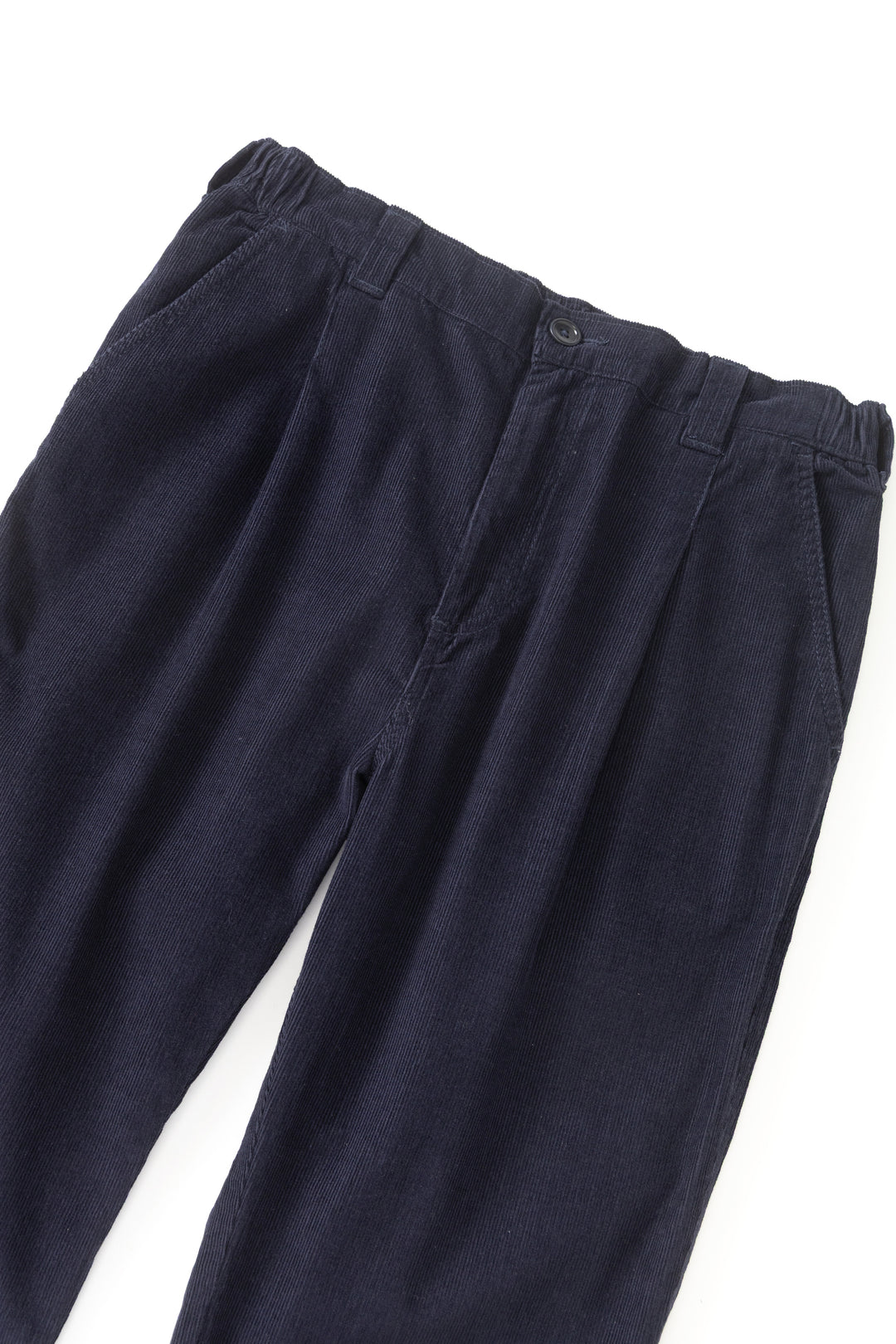 Fine Cord Waiter Pants - Dark Navy