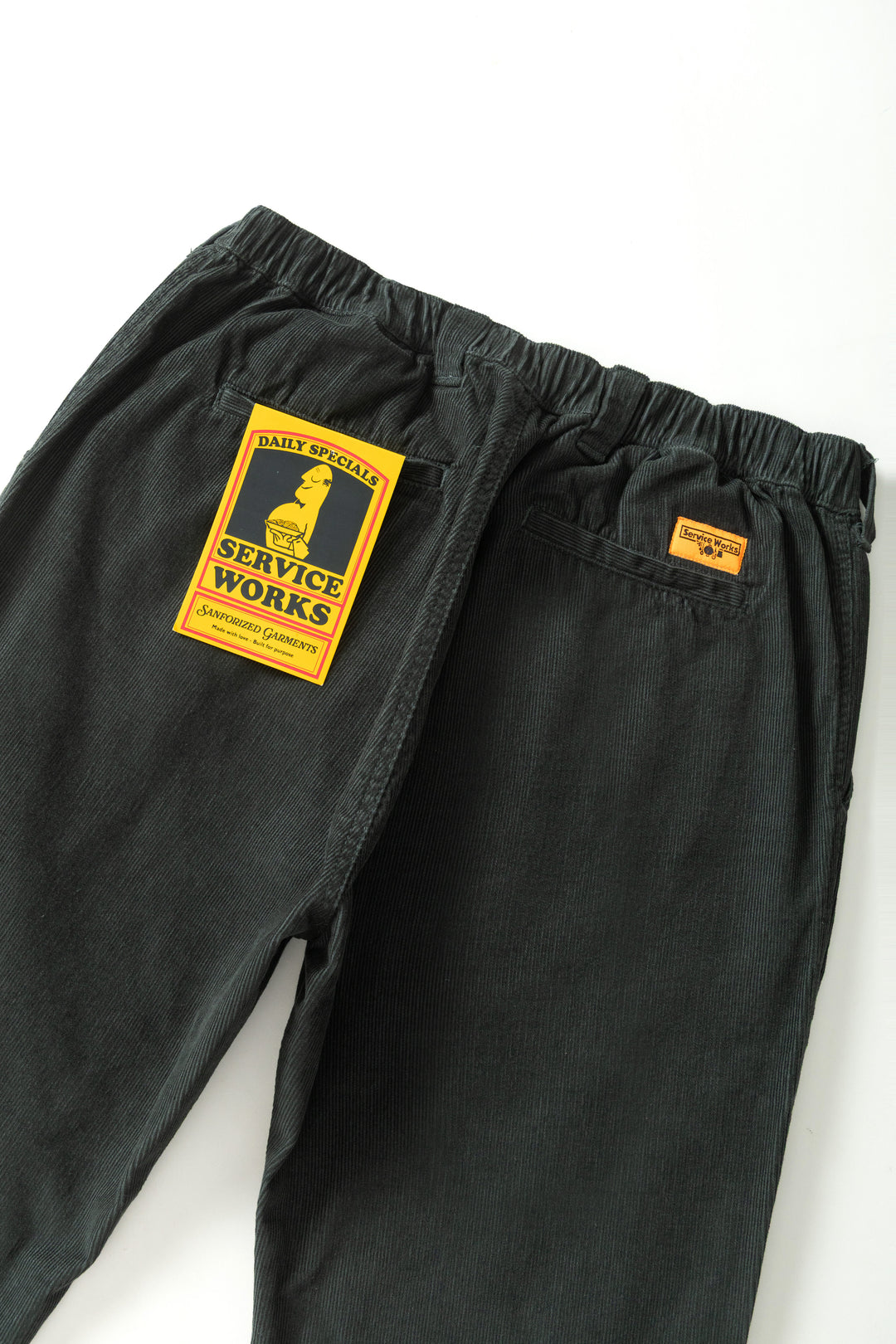 Fine Cord Waiter Pants - Jewel