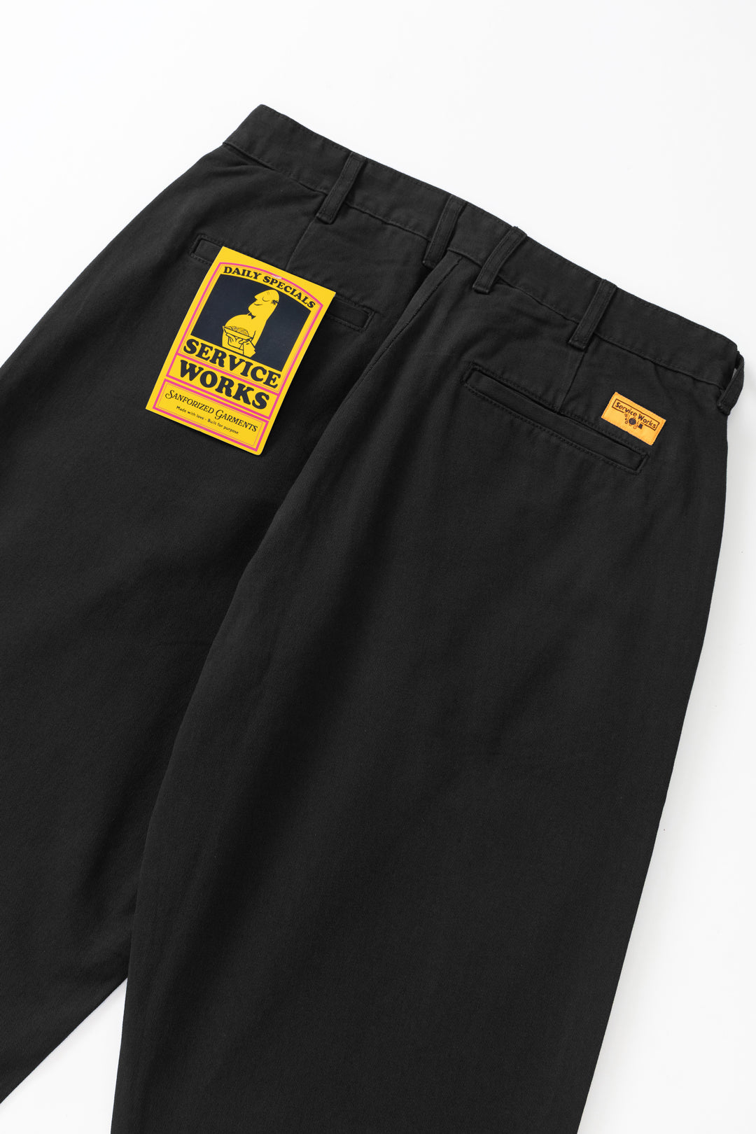 Twill Part Timer Pants - Black