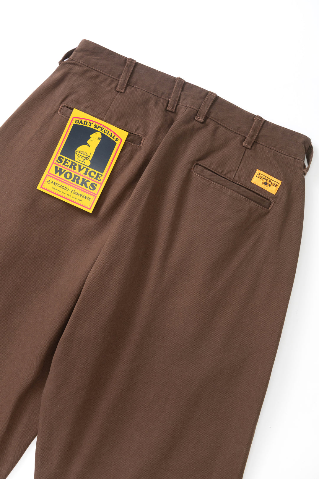Twill Part Timer Pants - Brown