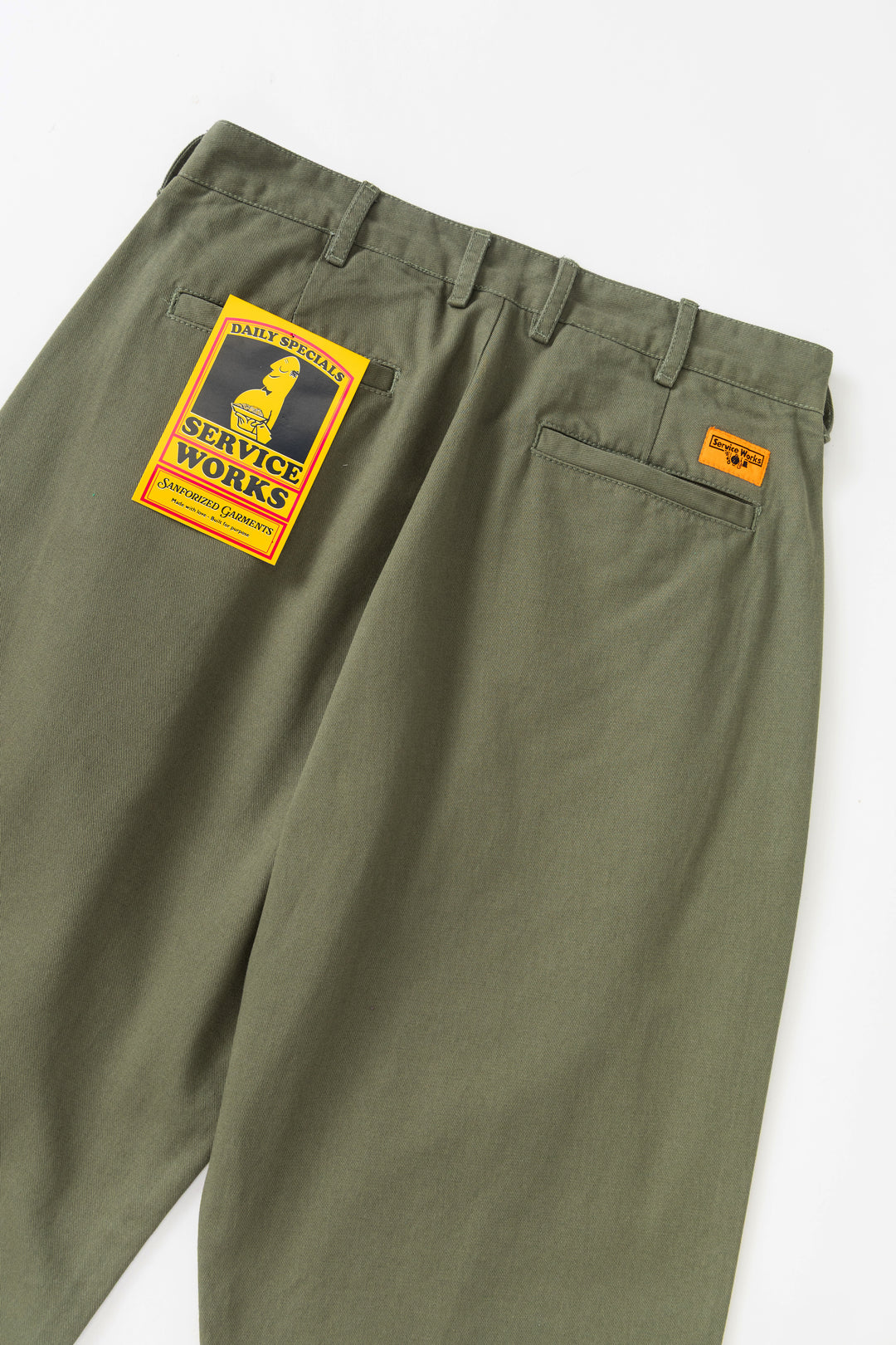 Twill Part Timer Pants - Olive