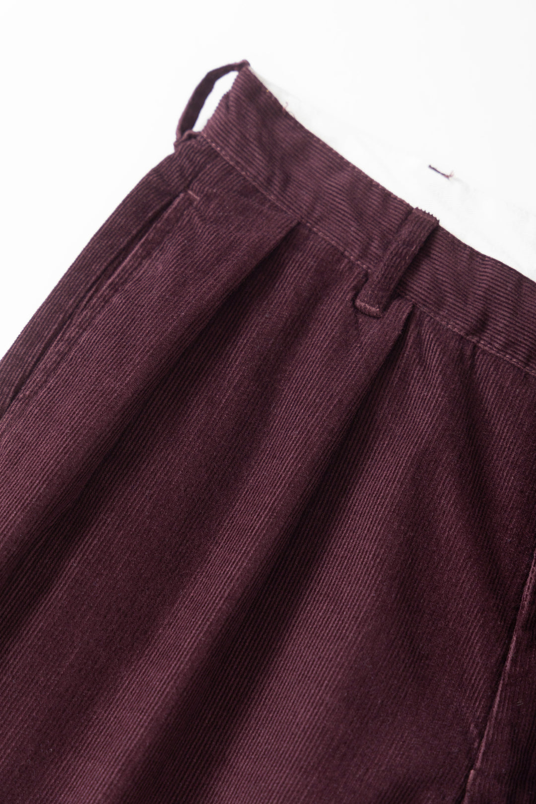 Fine Cord Part Timer Pants - Burgundy