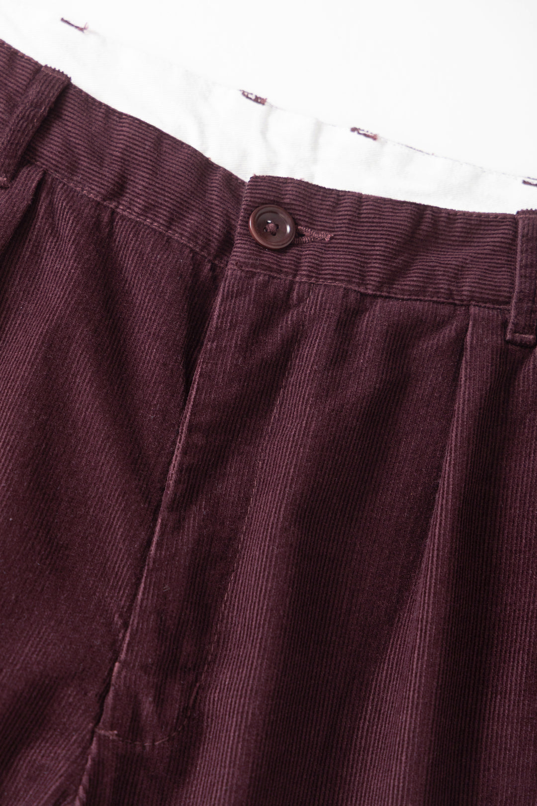 Fine Cord Part Timer Pants - Burgundy