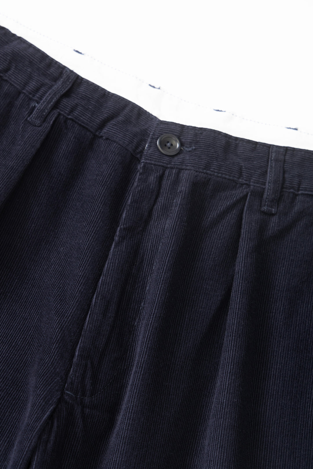 Fine Cord Part Timer Pants - Dark Navy