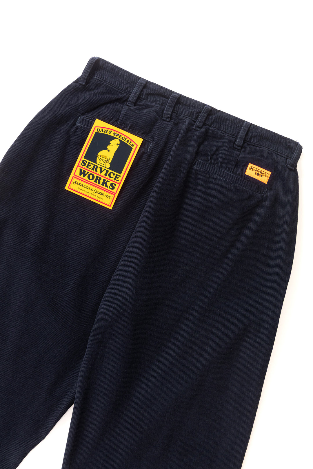 Fine Cord Part Timer Pants - Dark Navy