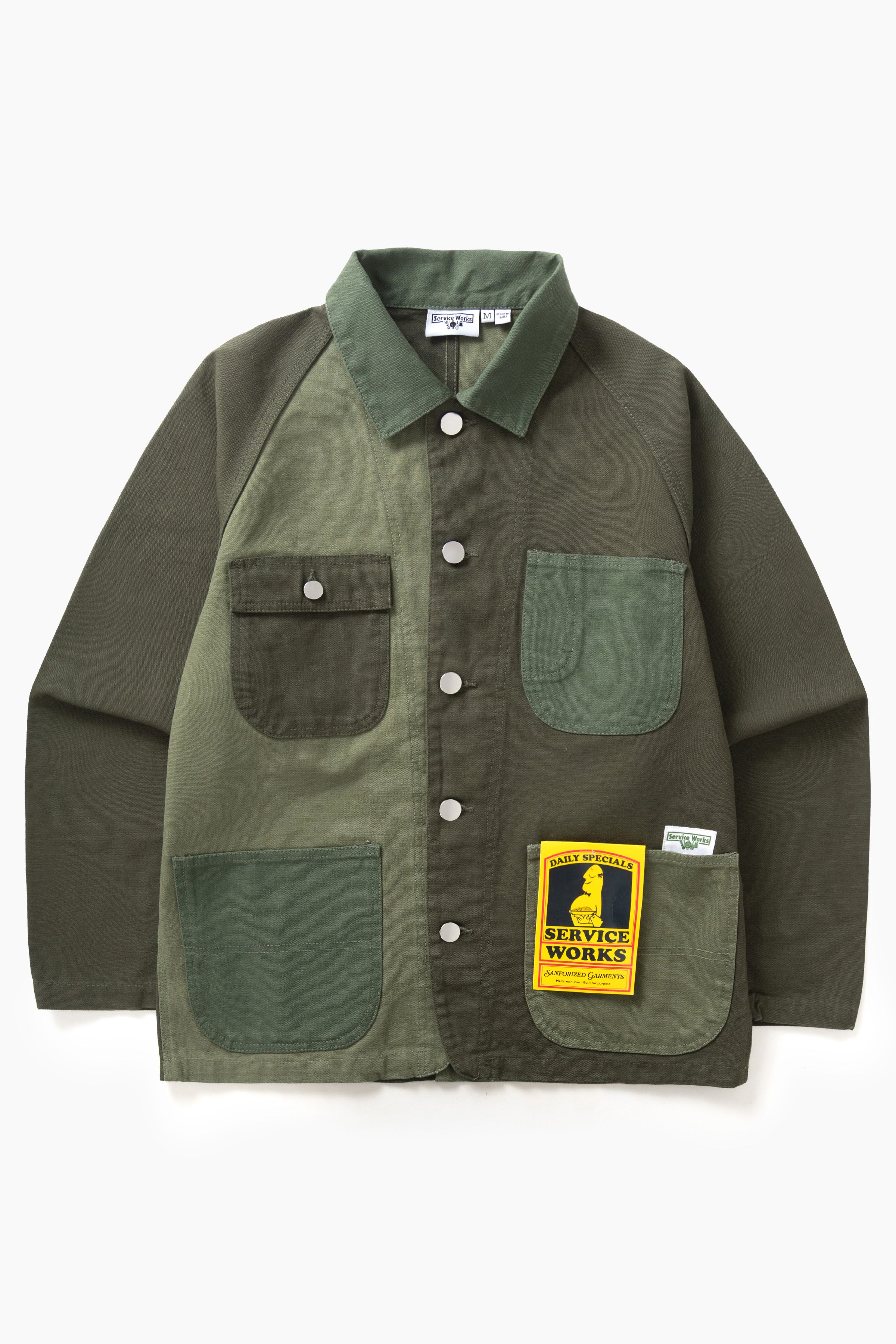 Patchwork Coverall 2.0 - Green – Service Works London