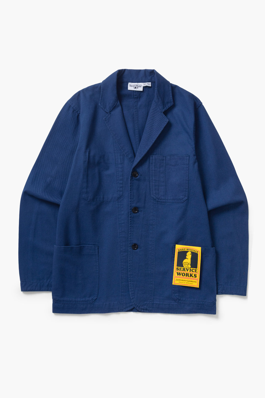 Twill Server Suit Jacket - Blue