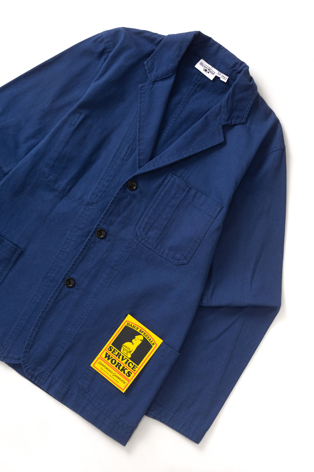 Twill Server Suit Jacket - Blue