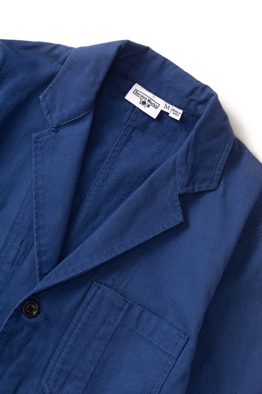 Twill Server Suit Jacket - Blue