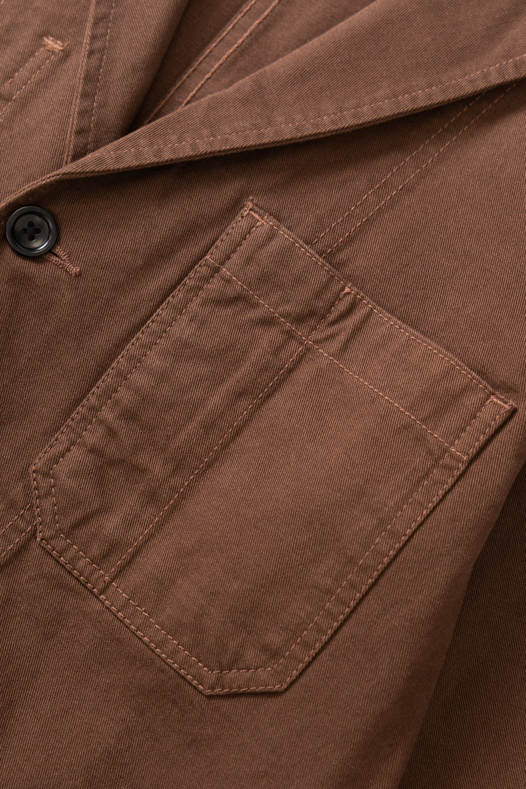 Twill Server Suit Jacket - Brown