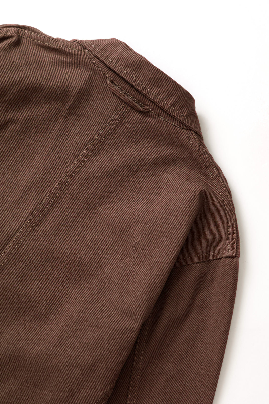 Twill Server Suit Jacket - Brown