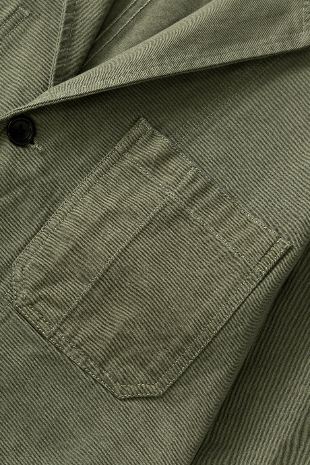 Twill Server Suit Jacket - Olive