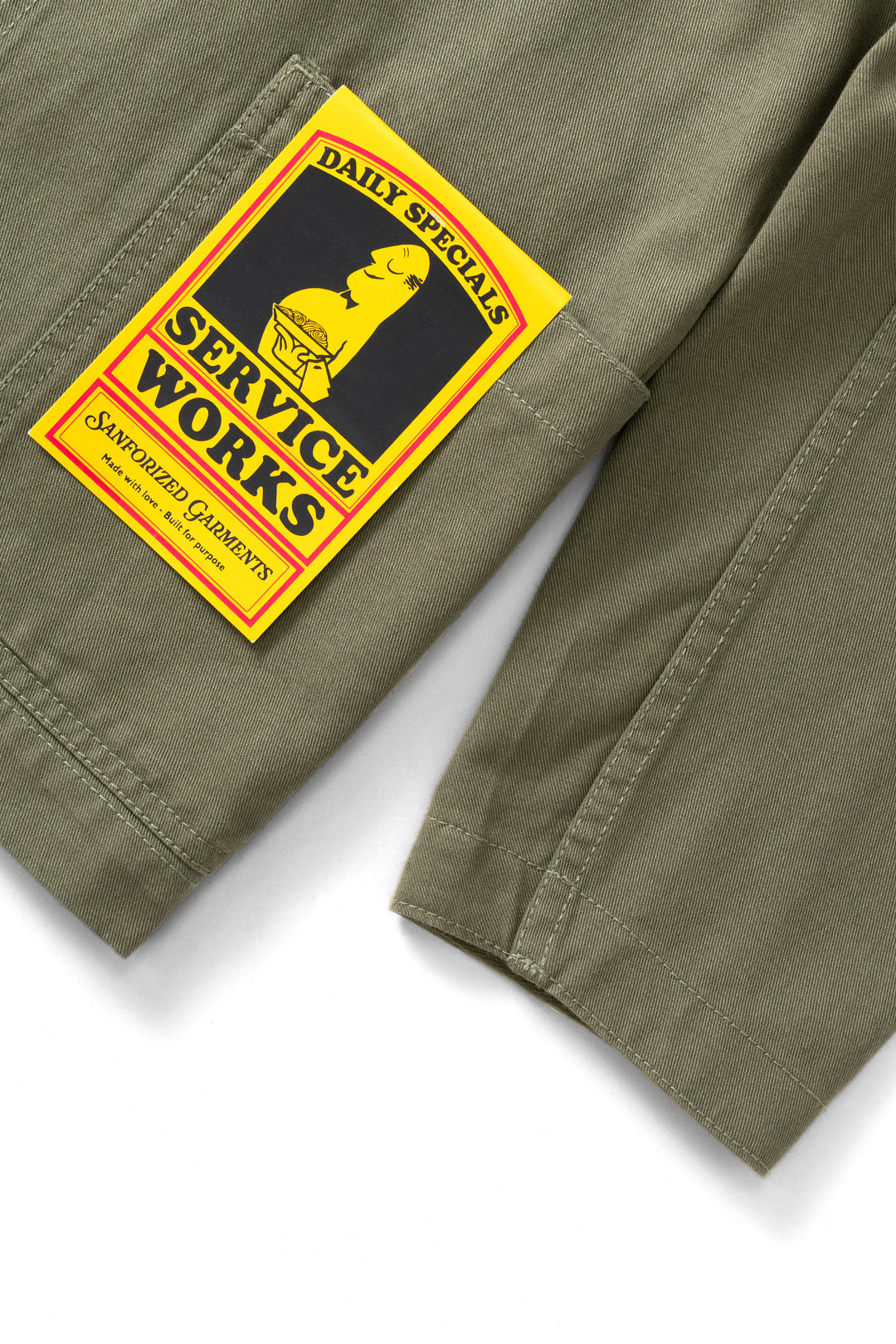 Twill Server Suit Jacket - Olive