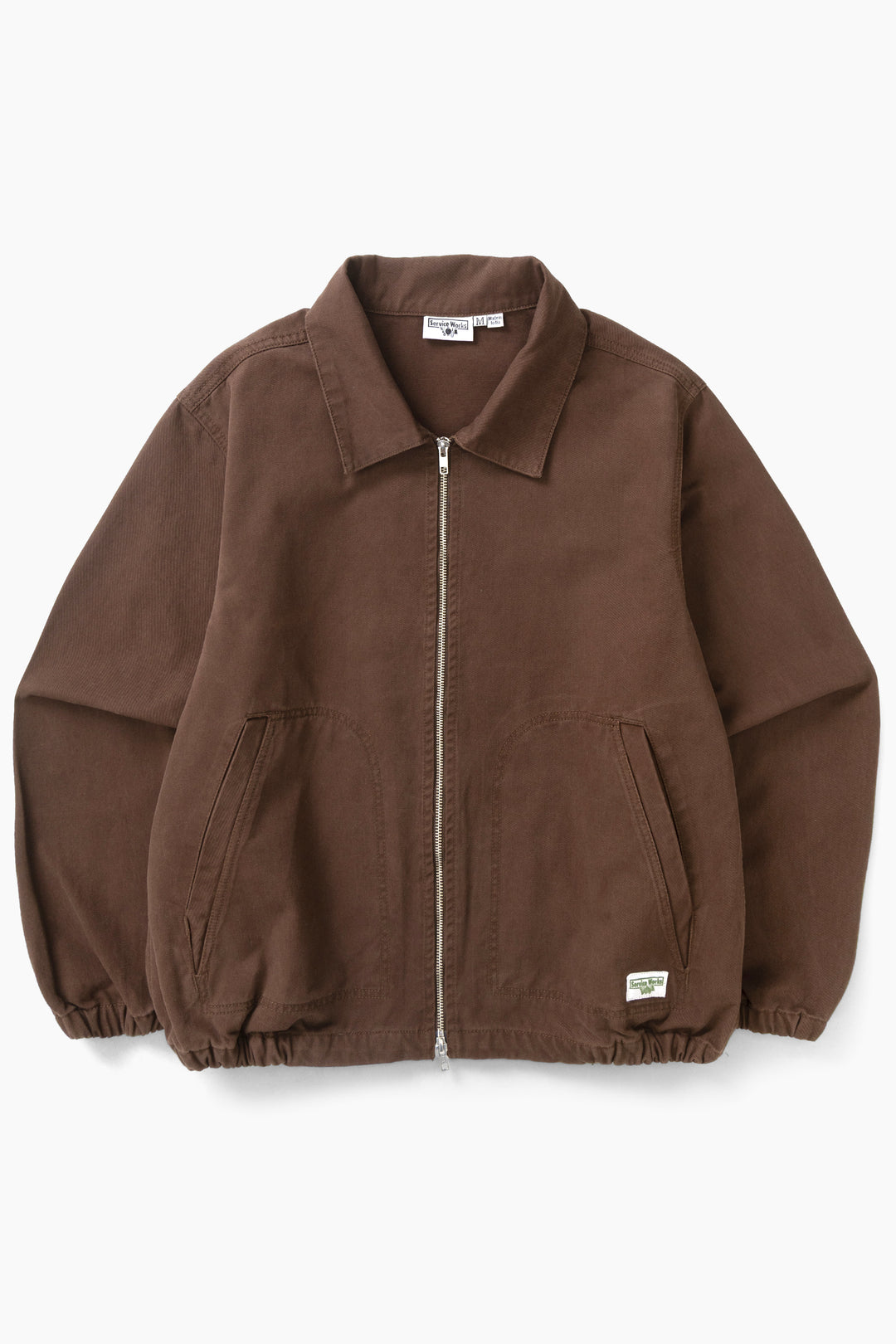 Twill Work Jacket - Brown
