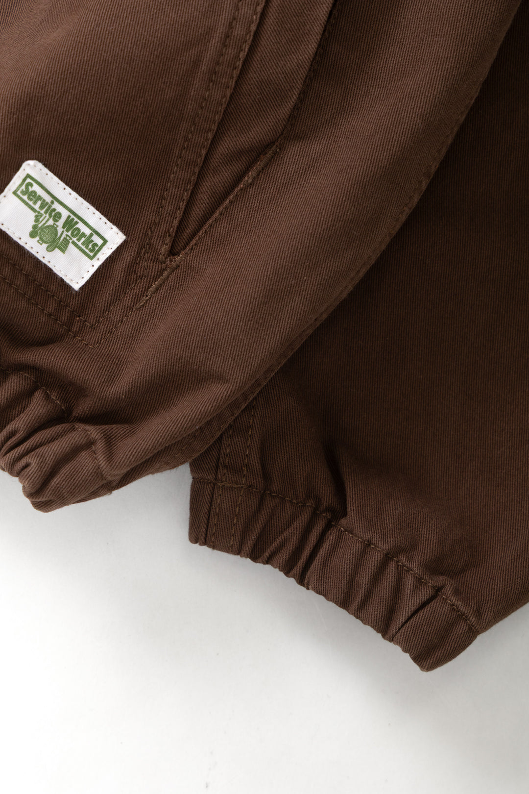 Twill Work Jacket - Brown