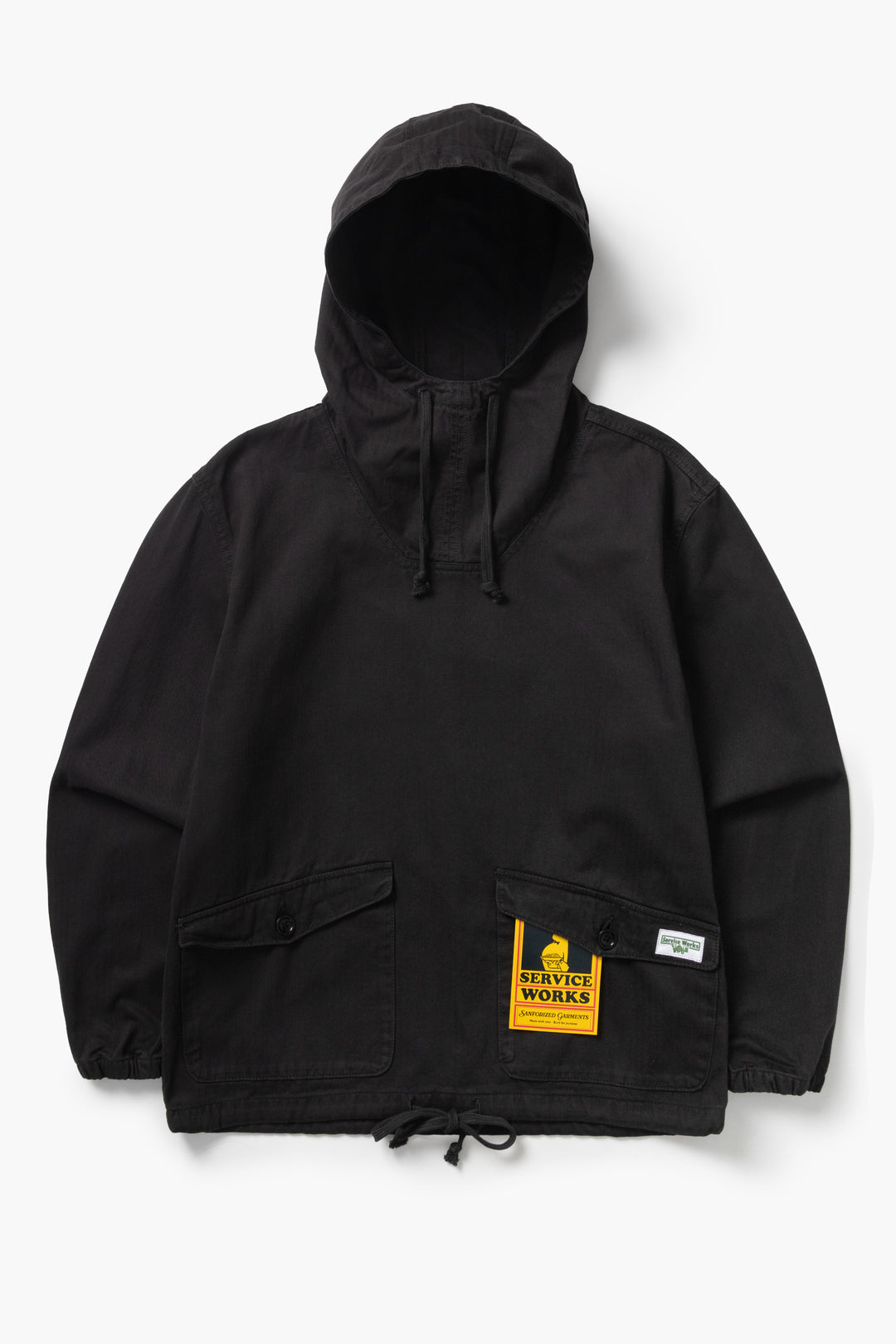 Pigment Herringbone Smock 2.0 - Black