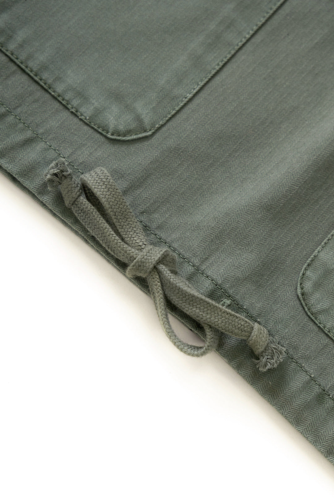 Pigment Herringbone Smock 2.0 - Olive