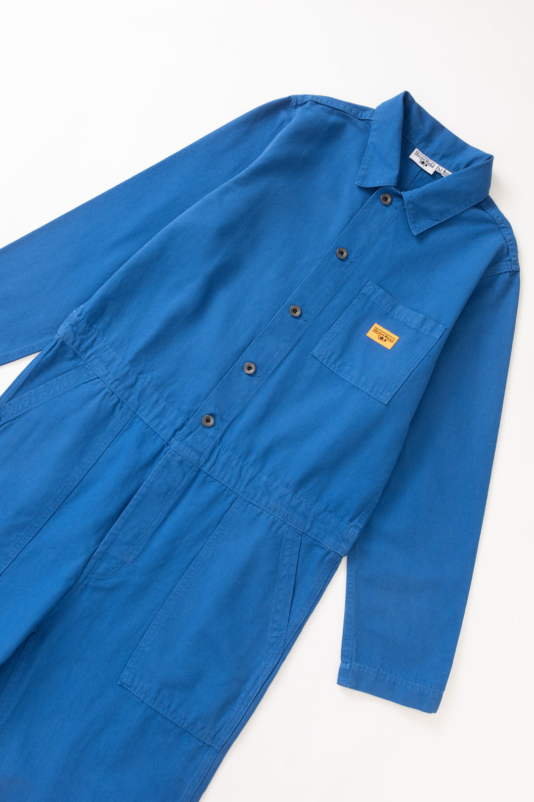 Canvas Overalls - Cobalt