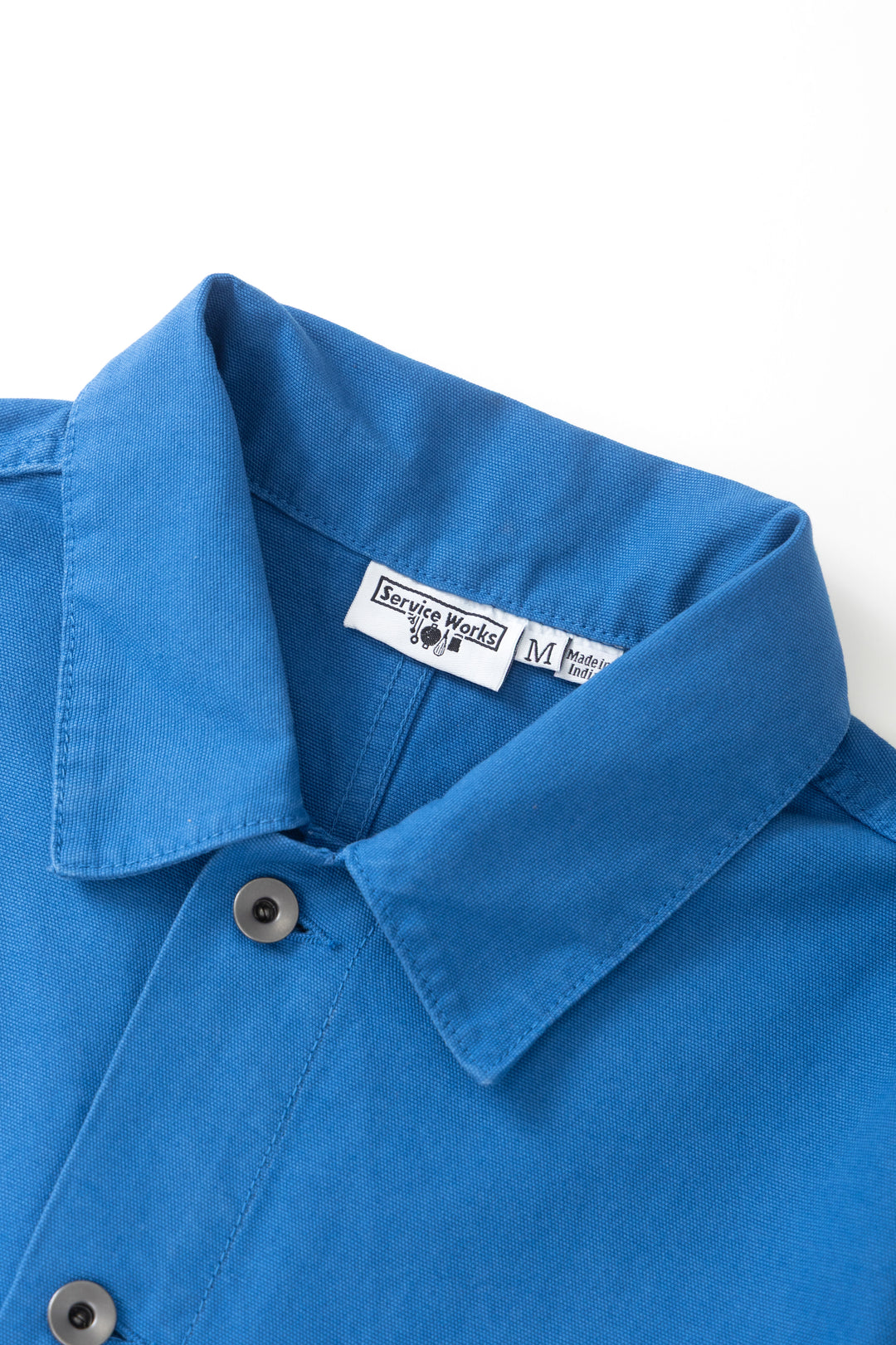 Canvas Overalls - Cobalt