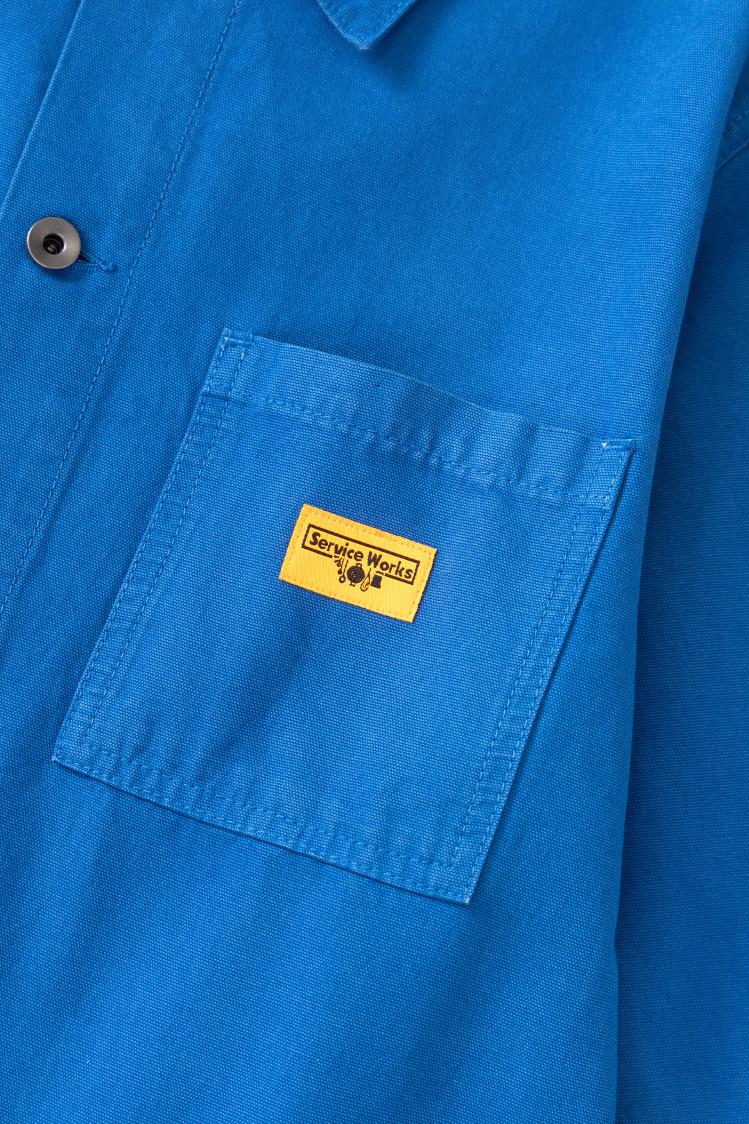 Canvas Overalls - Cobalt