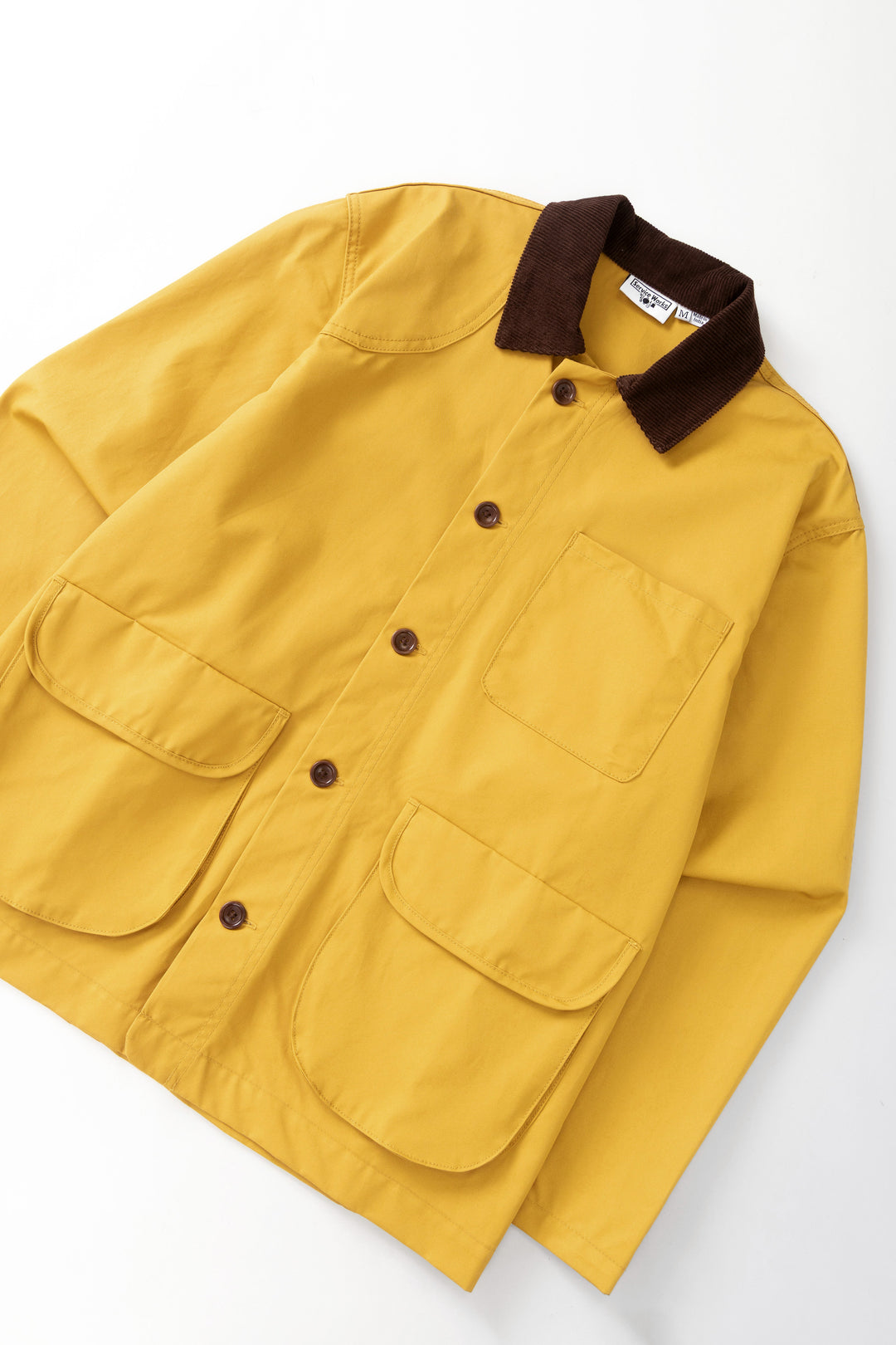 Waxed Barn Coat - Ochre