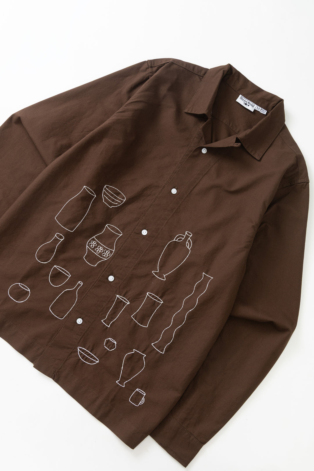 Ceramic Resort Shirt - Brown