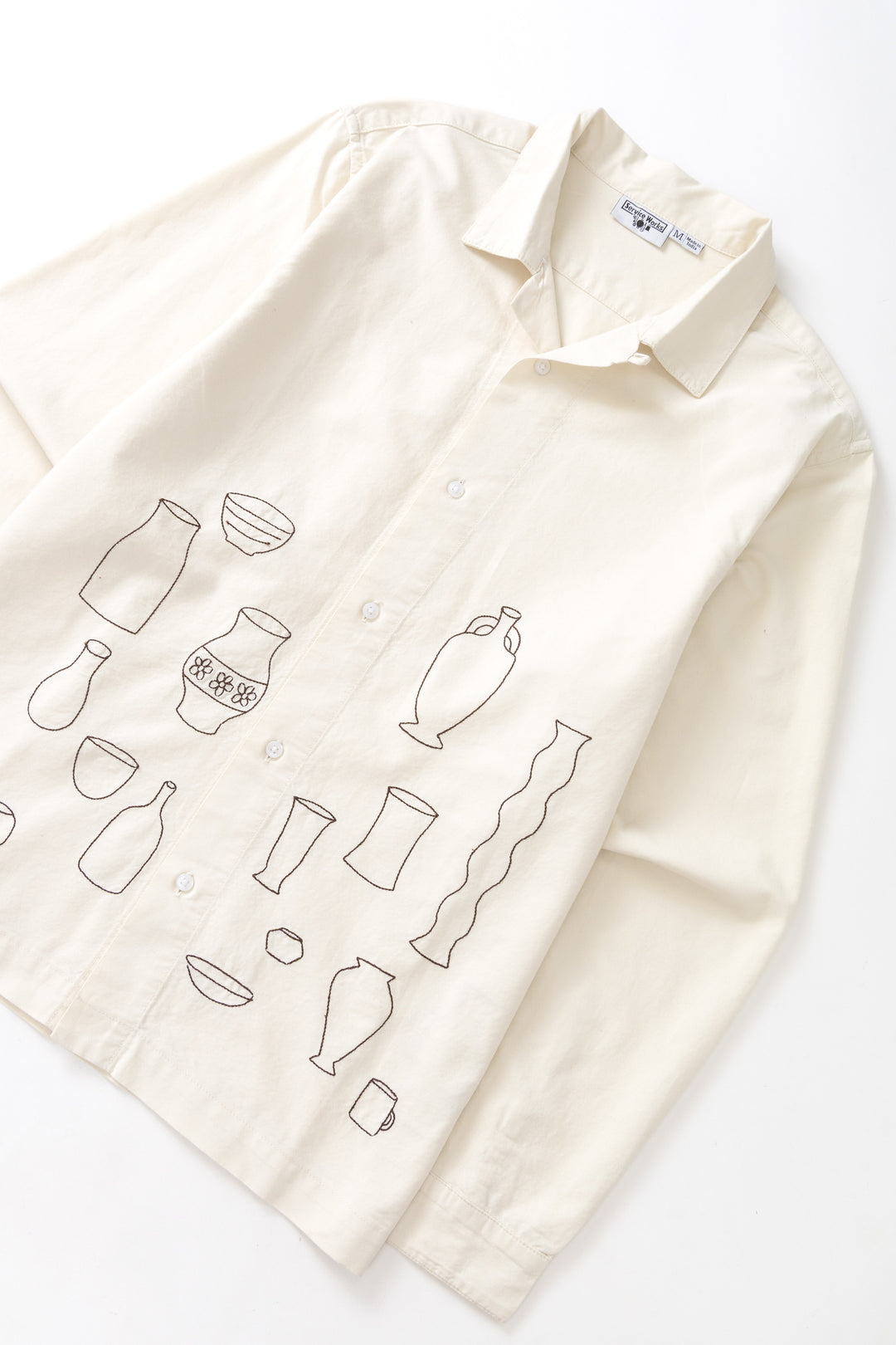 Ceramic Resort Shirt - Off White