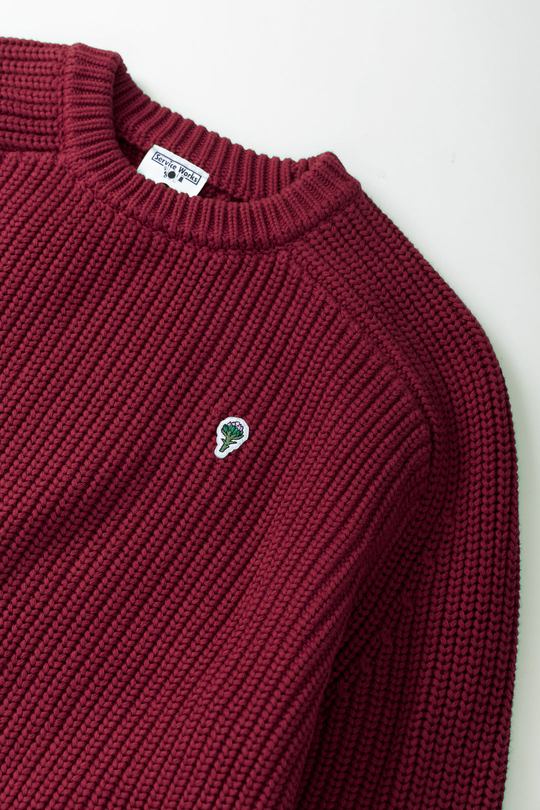 Artichoke Chunky Knit - Burgundy