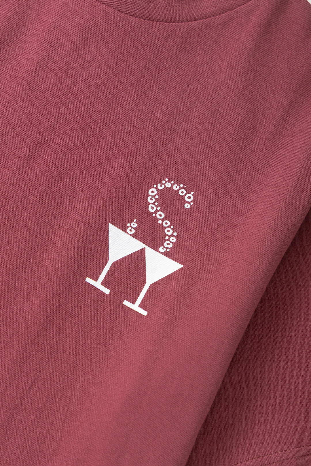 Martini Tee - Clay