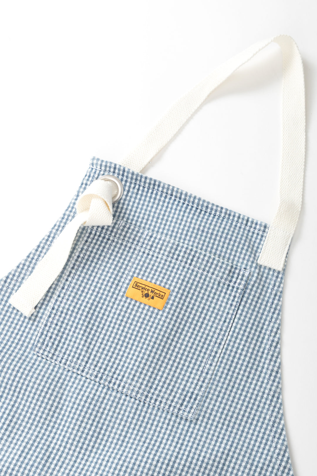 House Gingham Apron - Blue