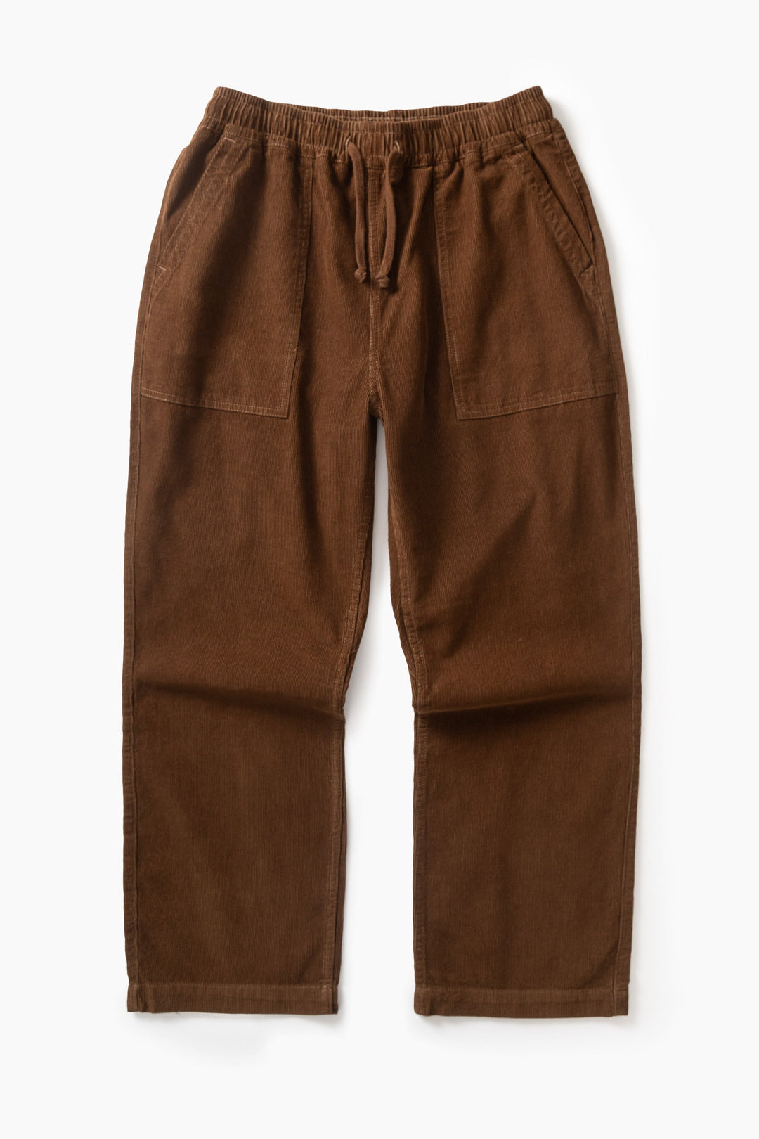 Fine Cord Chef Pants - Bark