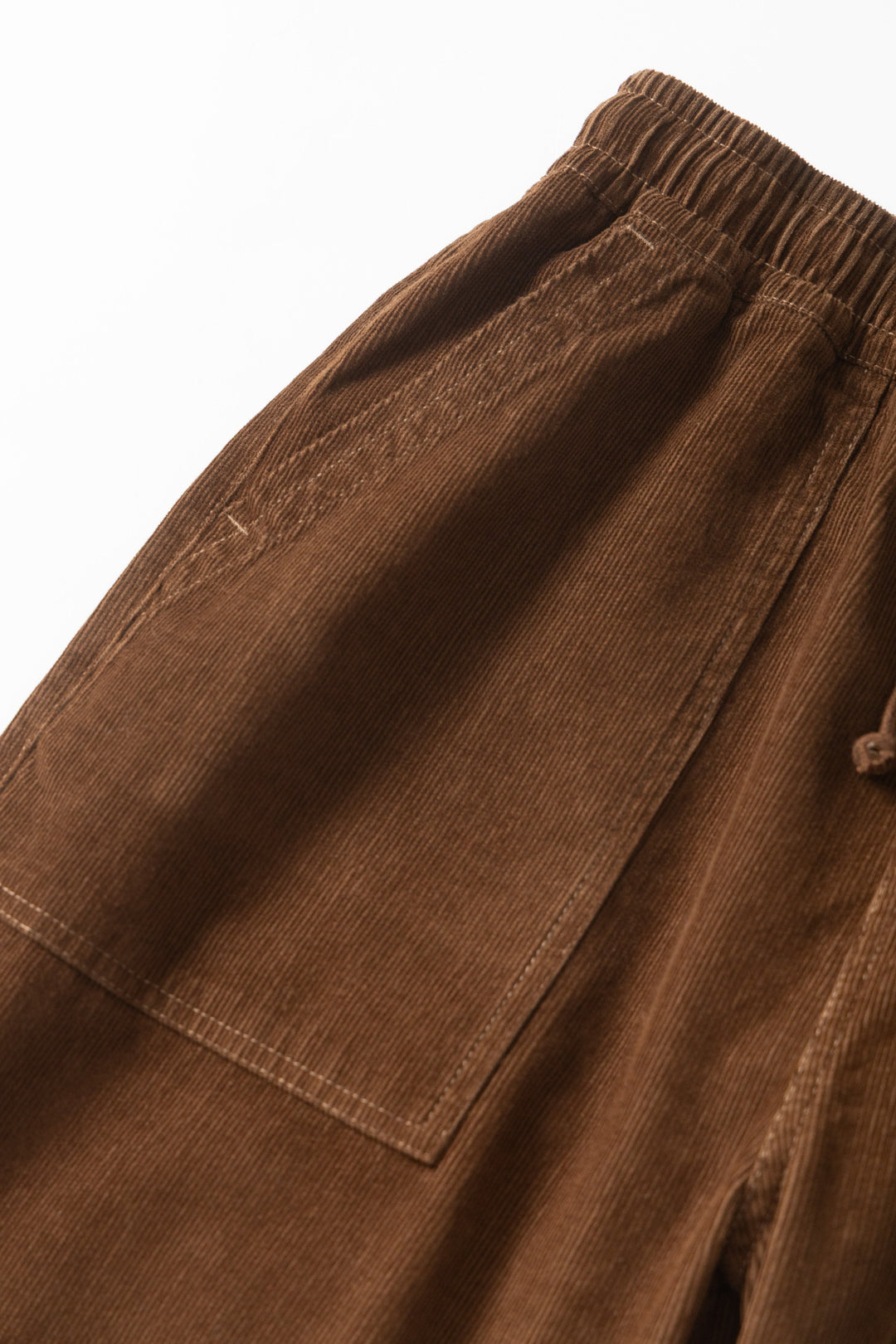 Fine Cord Chef Pants - Bark
