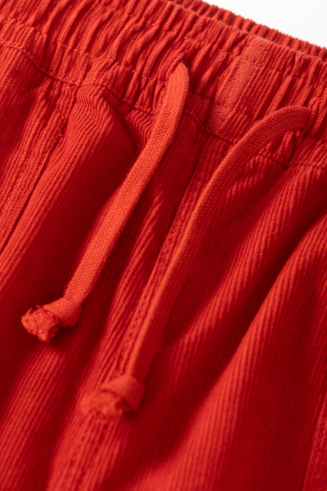 Fine Cord Chef Pants - Red