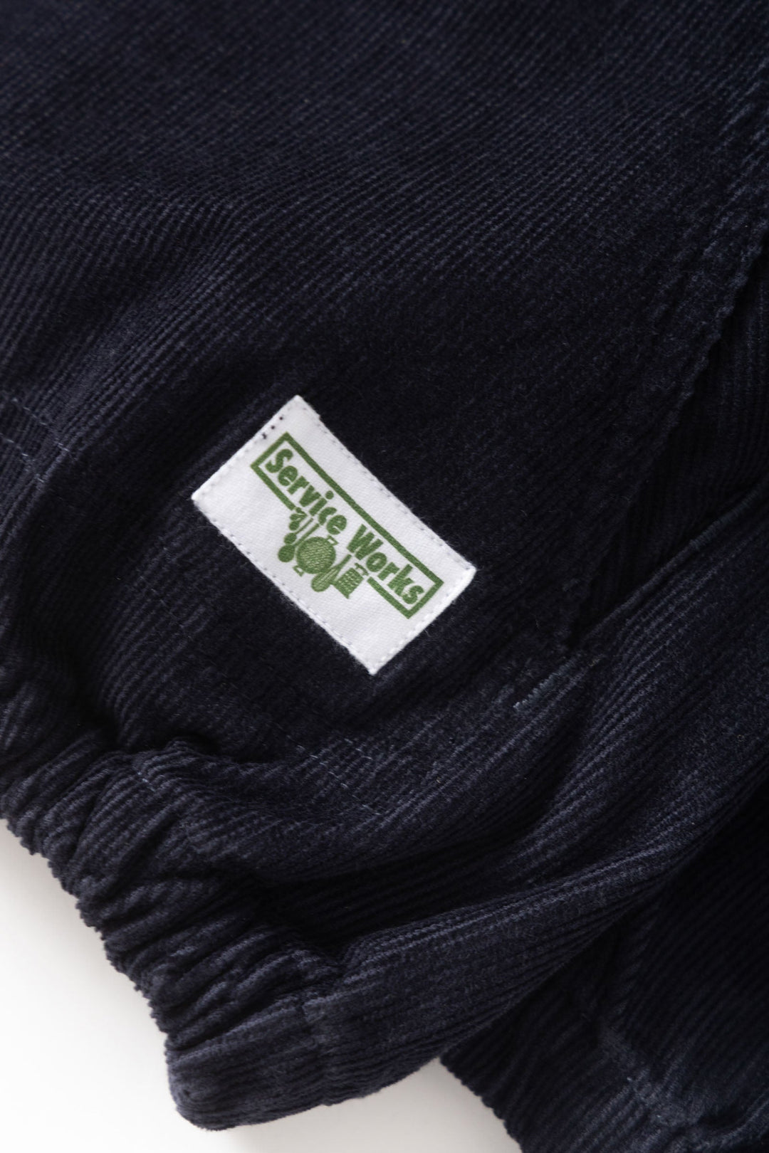 Fine Cord Work Jacket - Navy