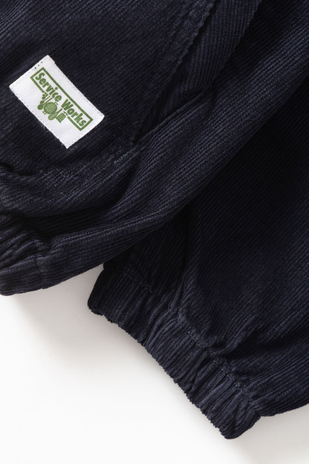 Fine Cord Work Jacket - Navy