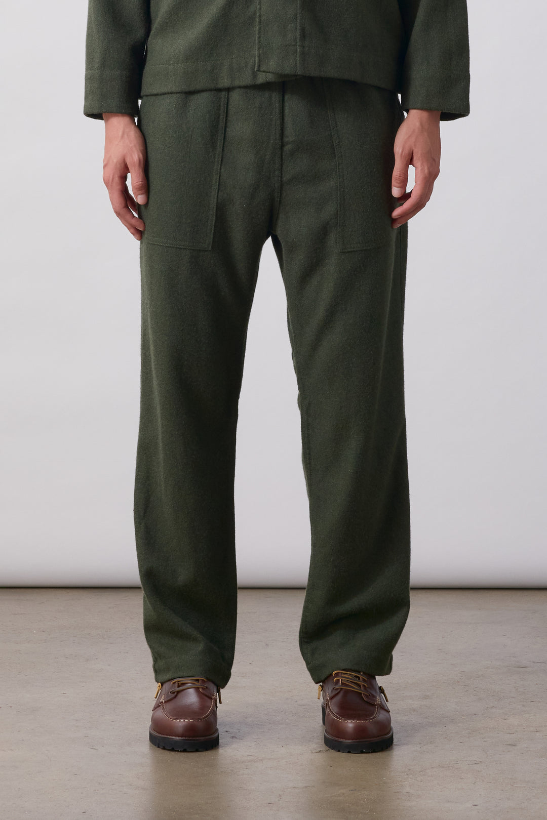 Flannel Chef Pants - Forest