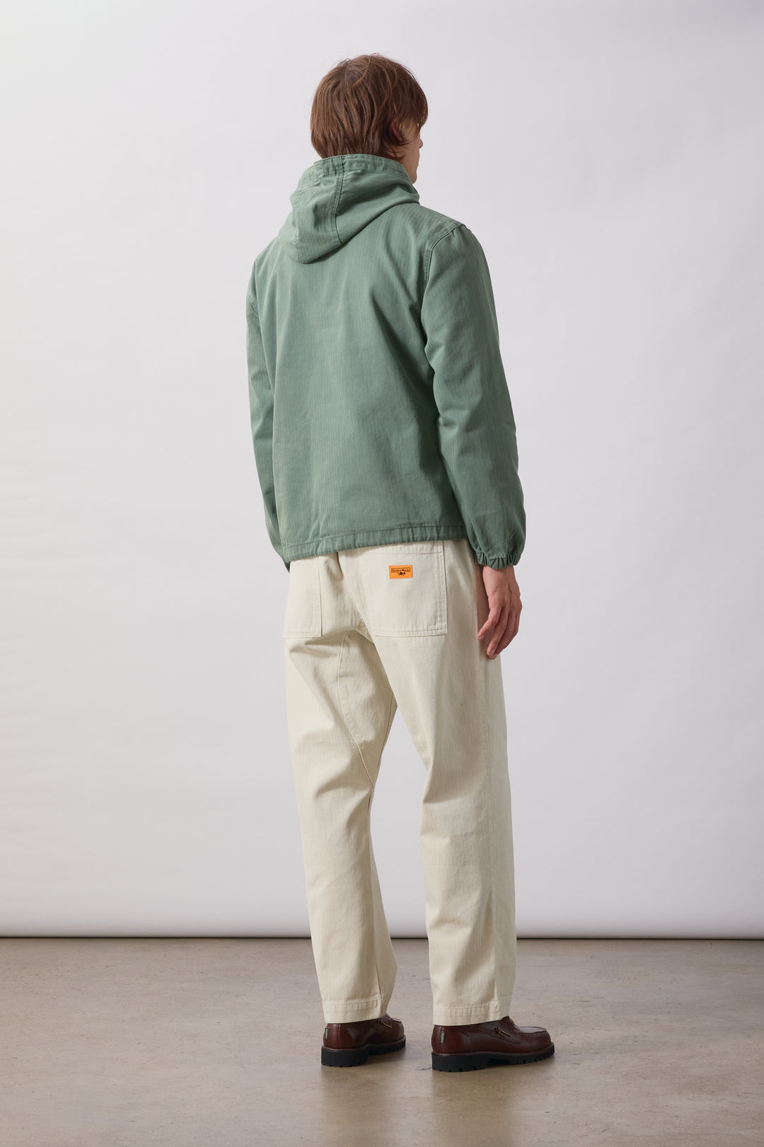 Pigment Herringbone Smock 2.0 - Olive