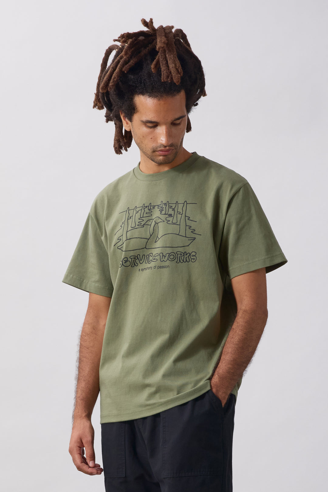 Symphony Tee - Olive
