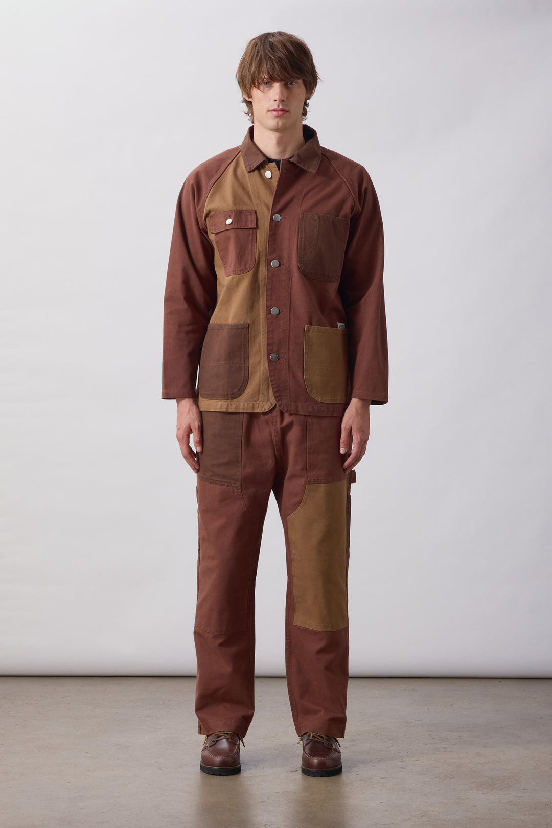 Patchwork Coverall 2.0 - Brown