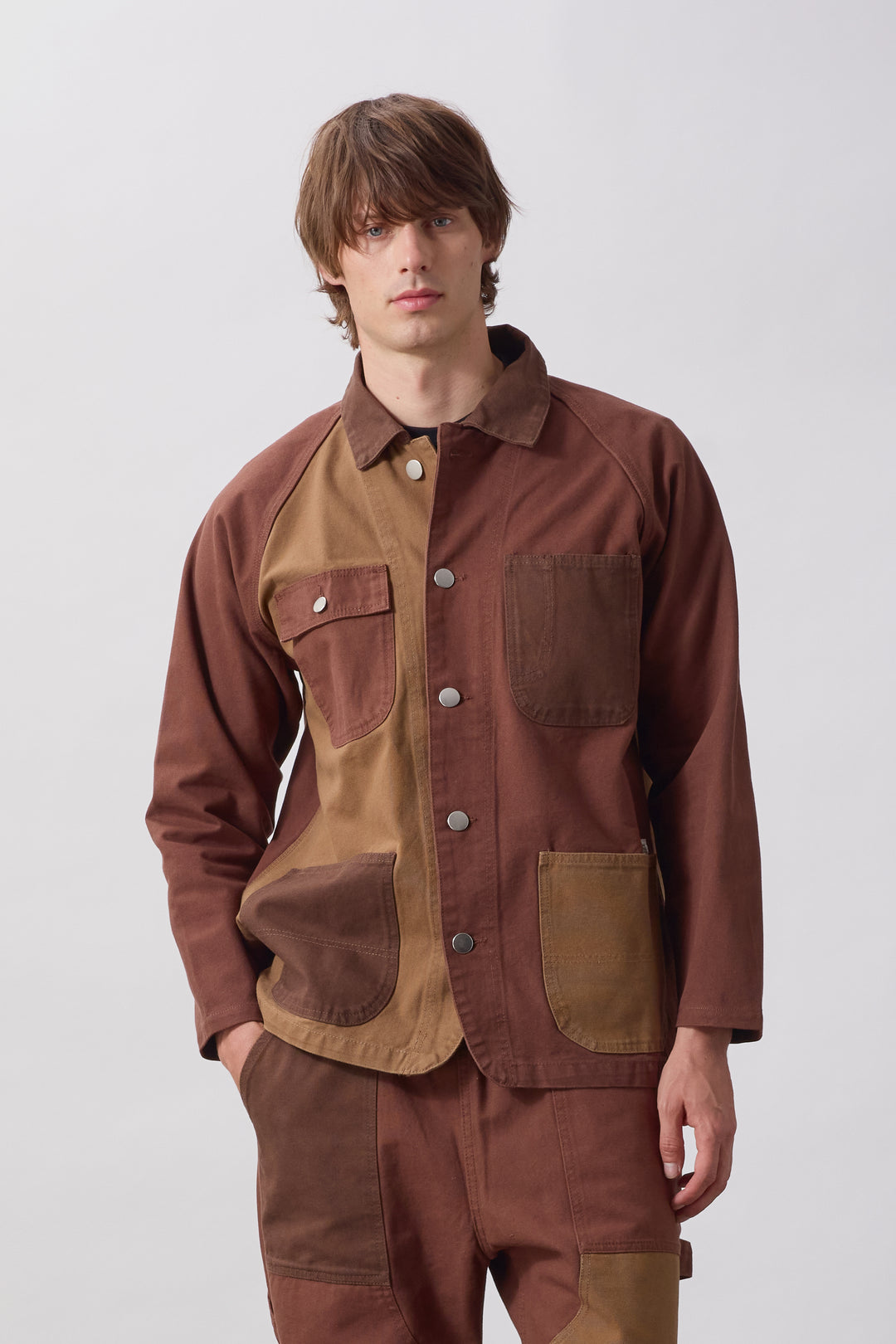 Patchwork Coverall 2.0 - Brown