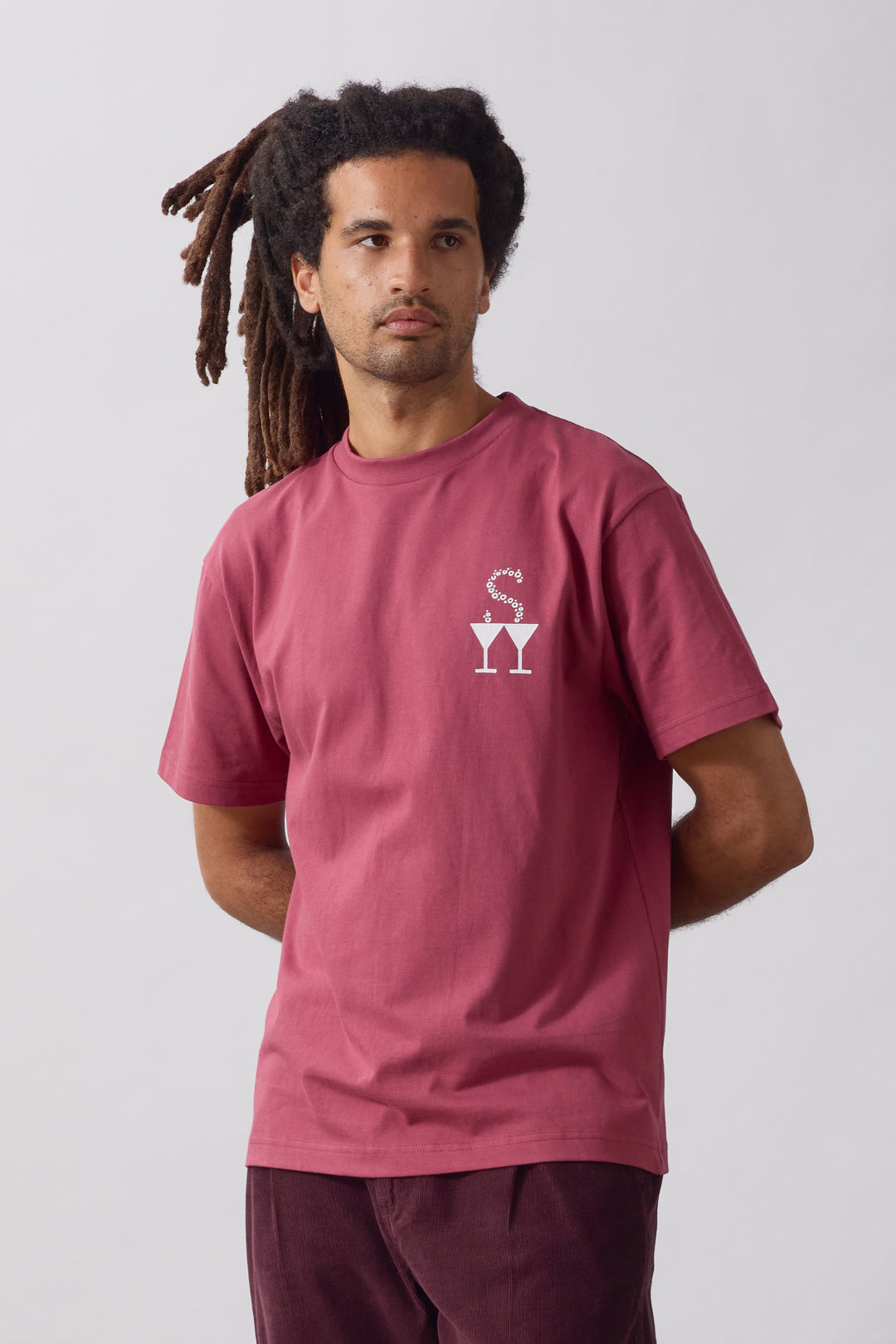 Martini Tee - Clay
