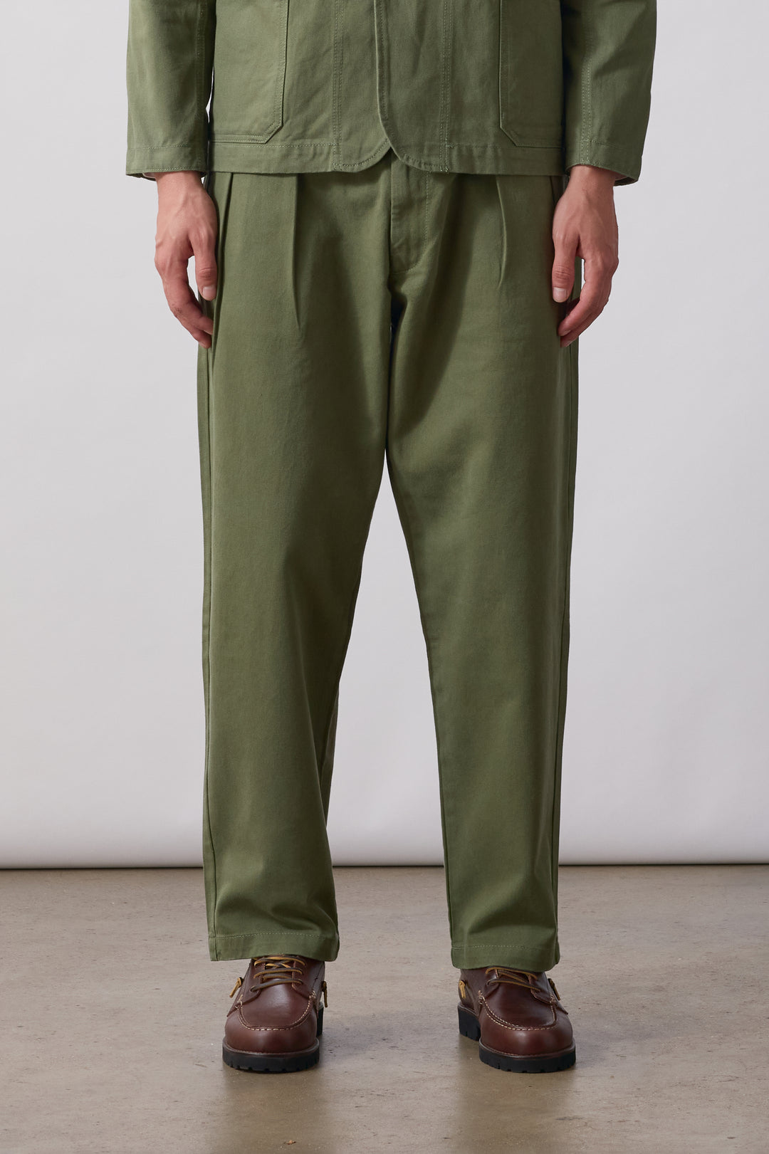 Twill Part Timer Pant - Olive