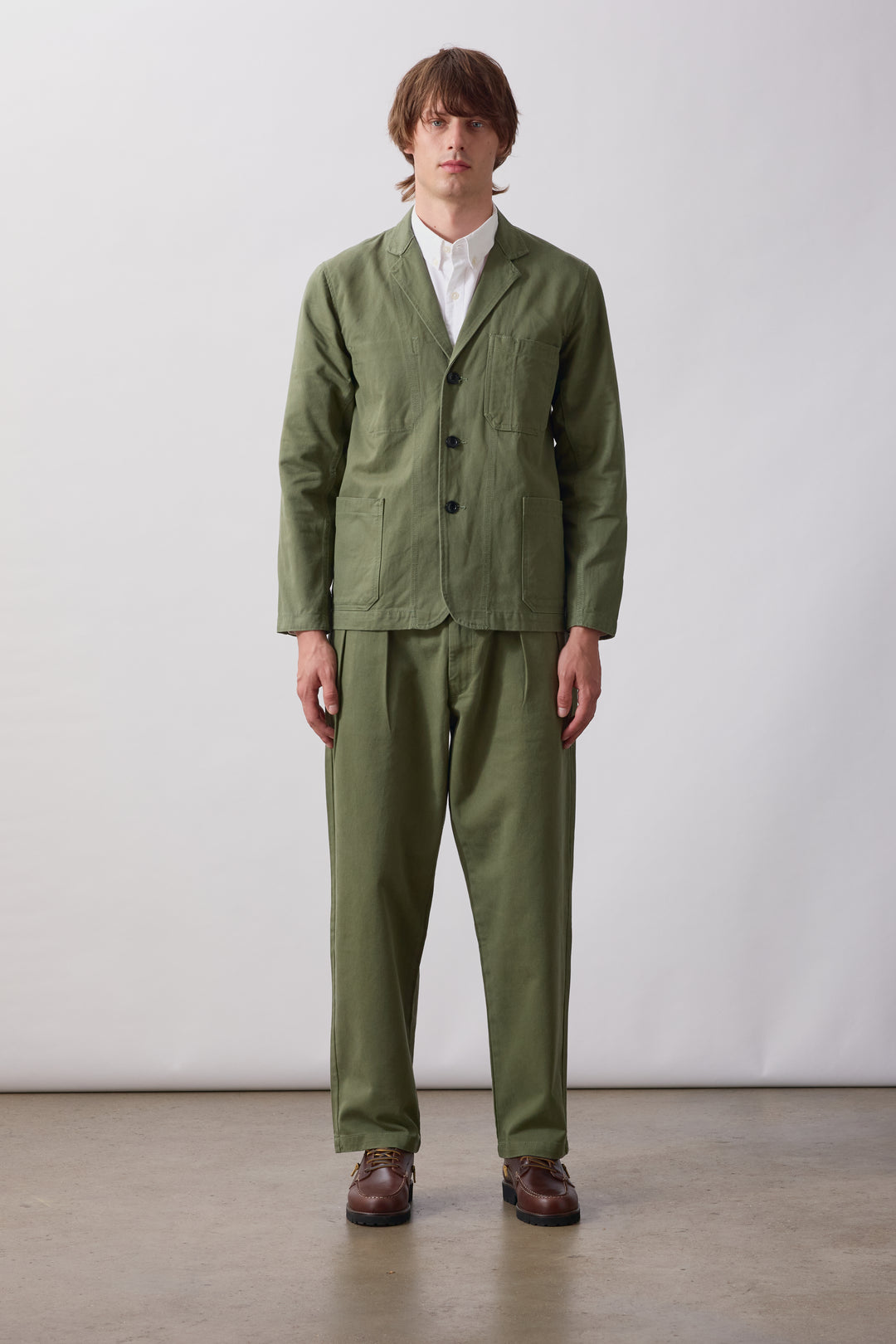 Twill Part Timer Pant - Olive