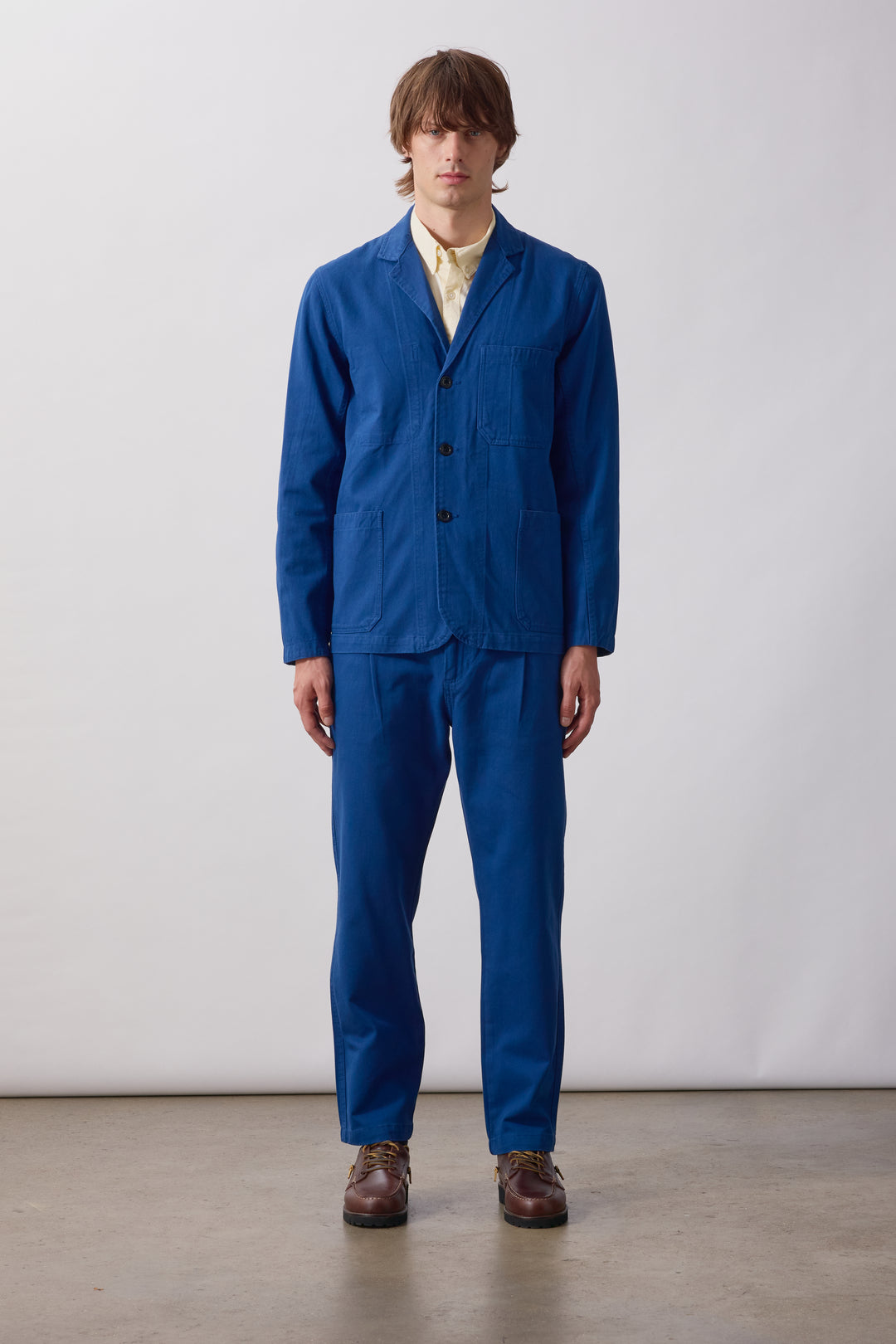 Twill Waiter Pants - Blue