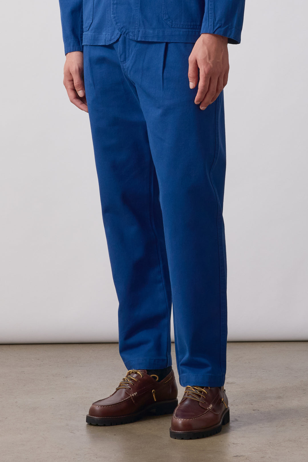 Twill Waiter Pants - Blue