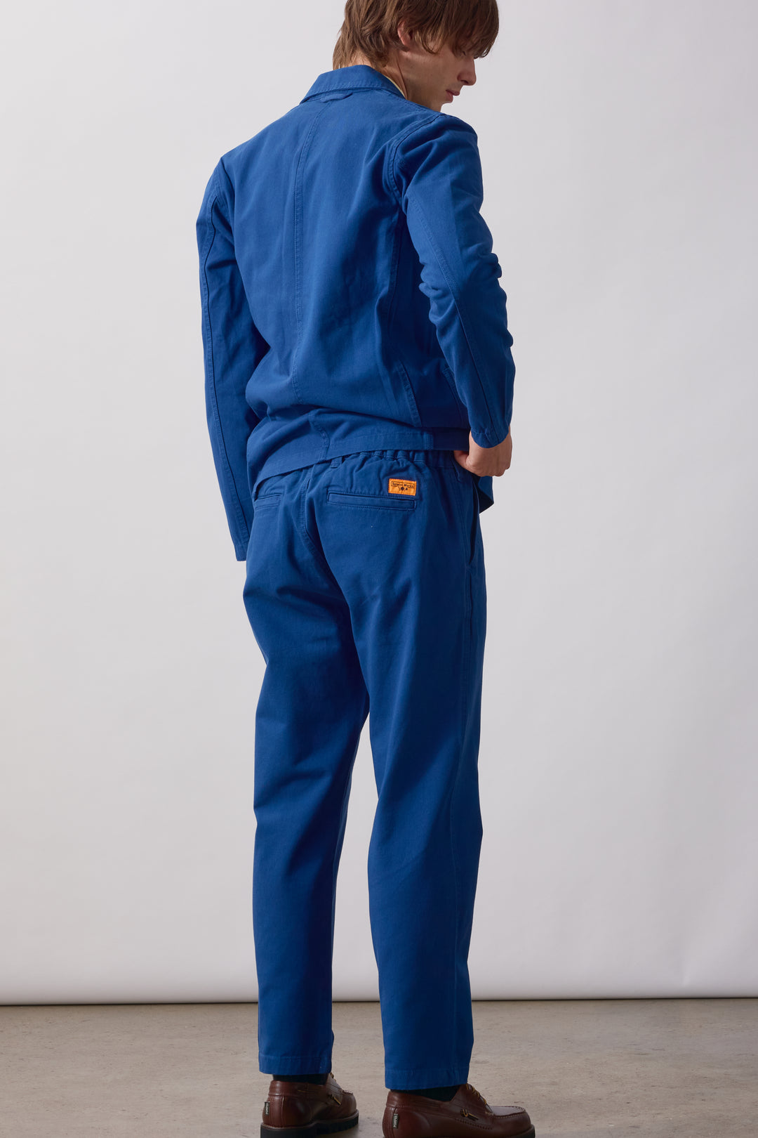 Twill Waiter Pants - Blue